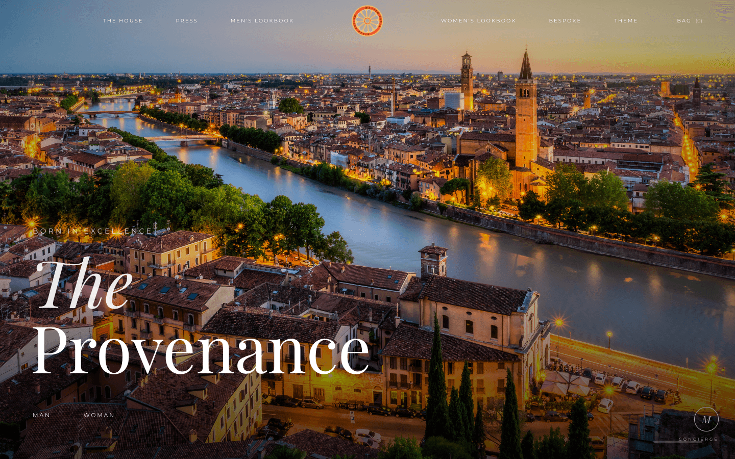 Matteo Perin website built by Found It Marketing